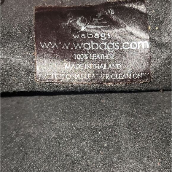 All Leather Brown Women's Tote Bag And NECKLACE SET IN EUC - Picture 11 of 12